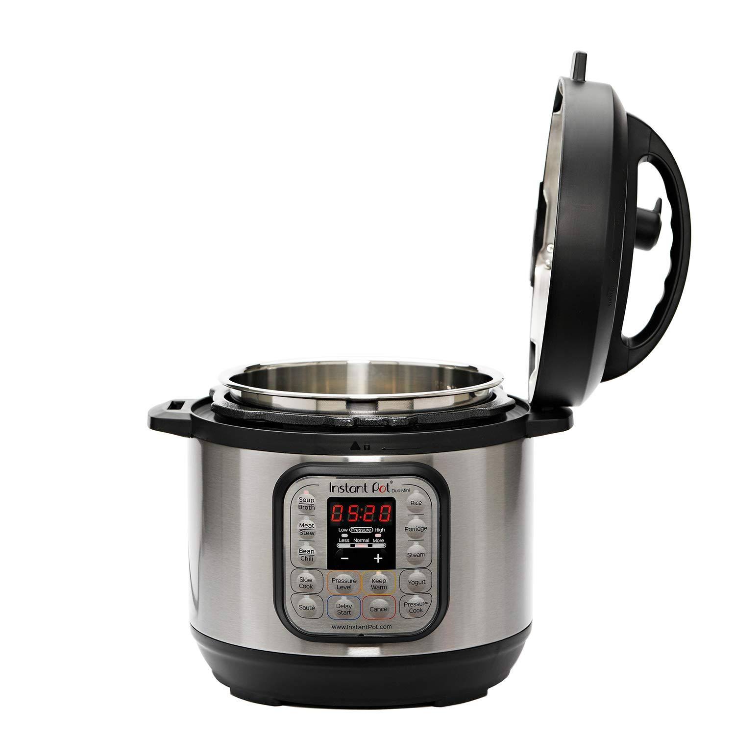Instant Pot Duo Mini 7-in-1 3qt Electric Pressure Cooker – Silver - Image 3