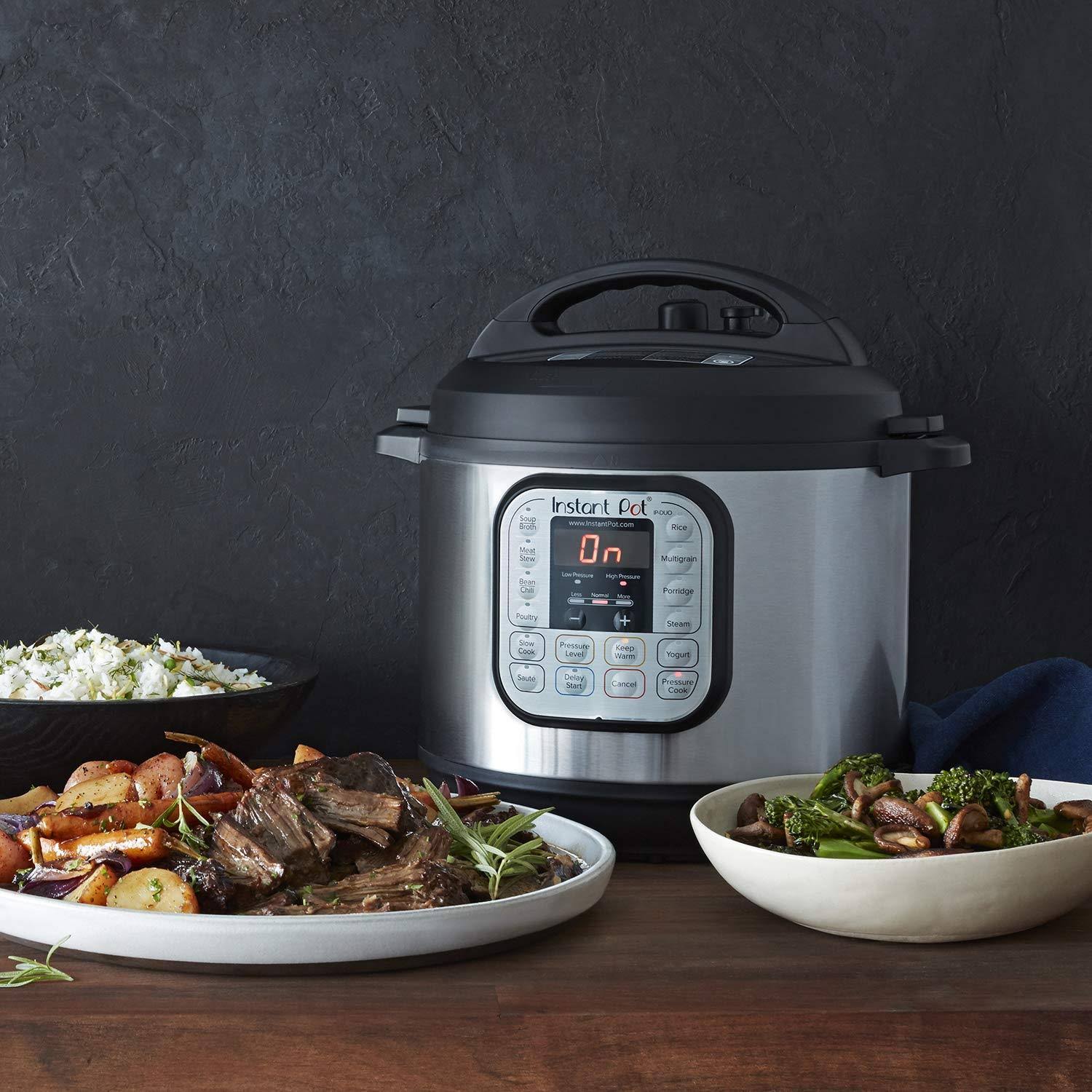 Instant Pot Duo Mini 7-in-1 3qt Electric Pressure Cooker – Silver - Image 7
