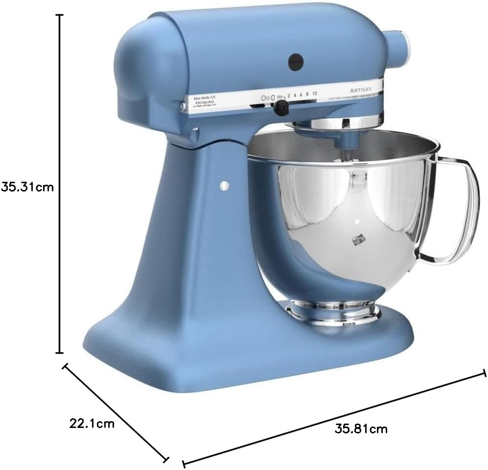KitchenAid Artisan Series 5 Quart Tilt Head Stand Mixer with Pouring Shield KSM150PS, Cast Iron - Image 33