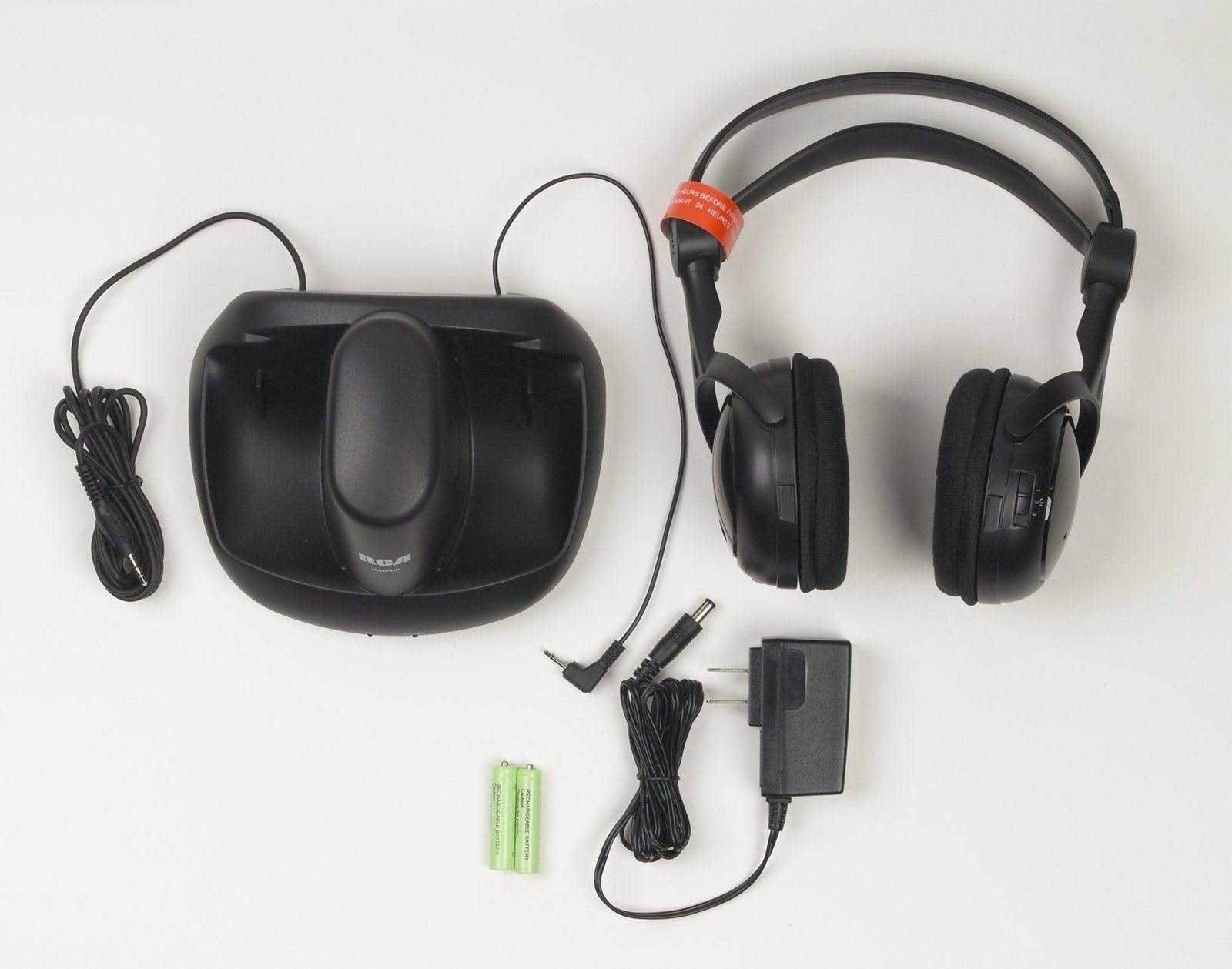 RCA Whp141b 900MHz Wireless Stereo Headphones - Image 2