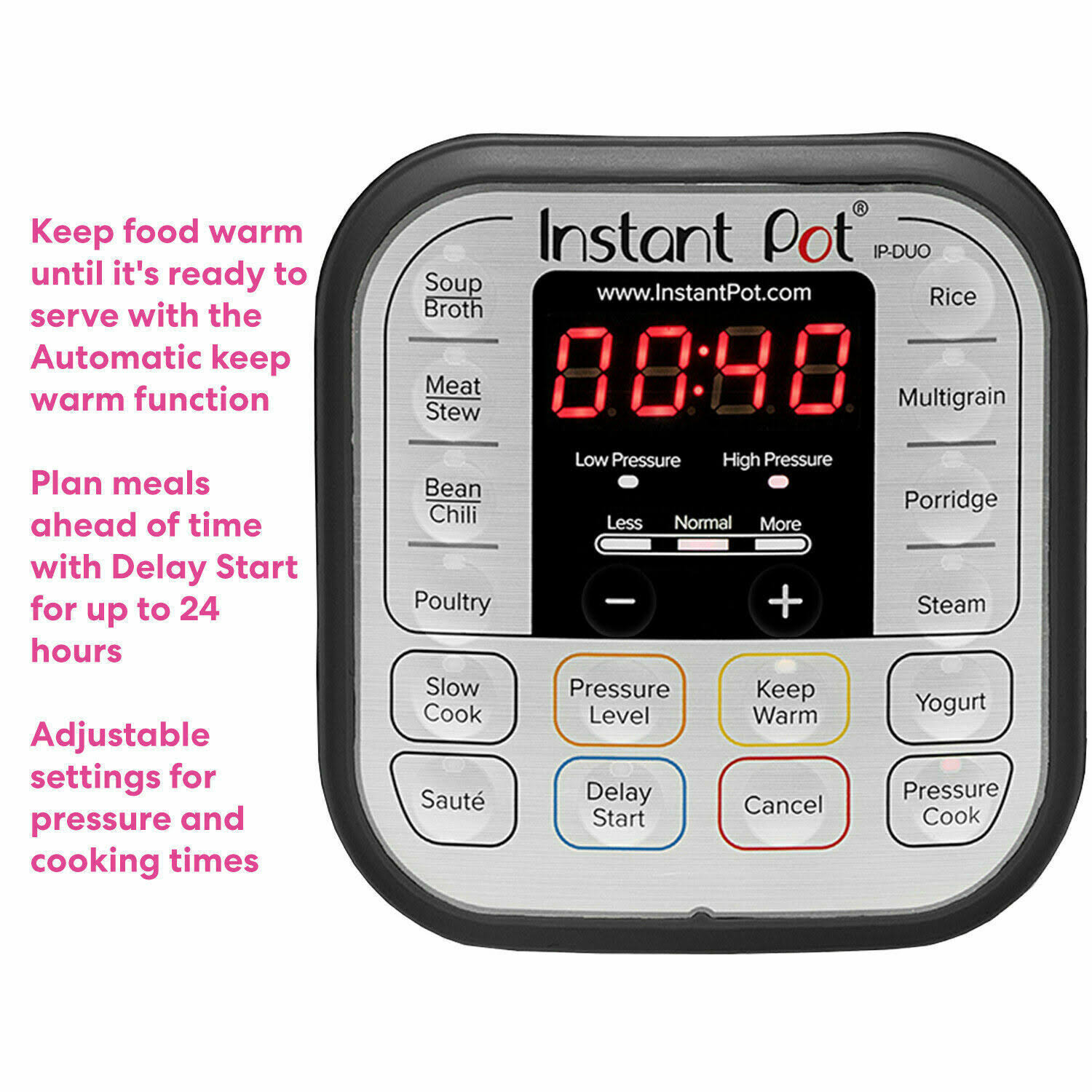 Instant Pot Duo Mini 7-in-1 3qt Electric Pressure Cooker – Silver - Image 10